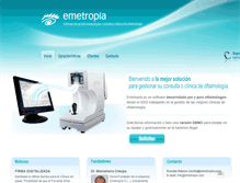Tablet Screenshot of emetropia.com